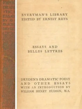 Essays and belles lettres