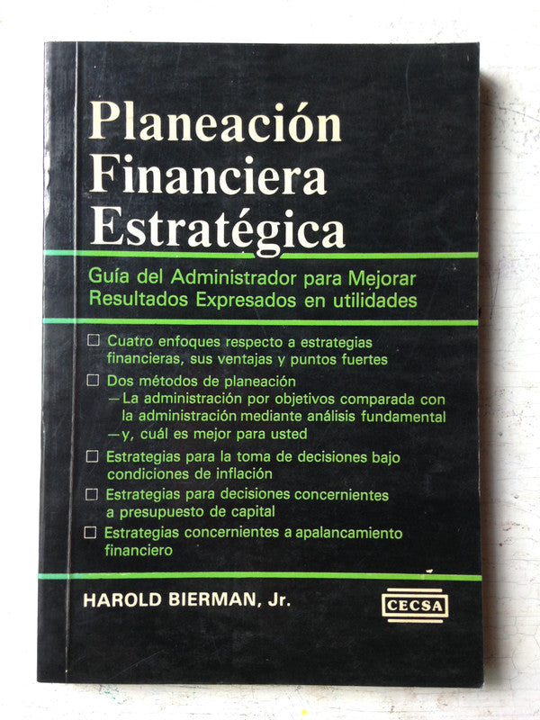Planeacion financiera estrategica