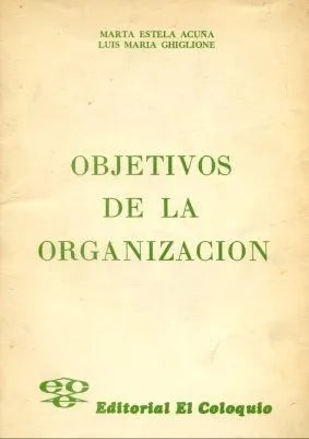 Objetivos de la organizacion