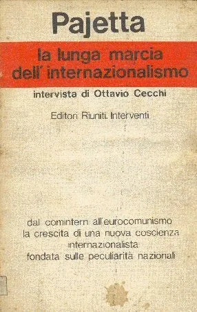 La lunga marcia dell' internazionalismo