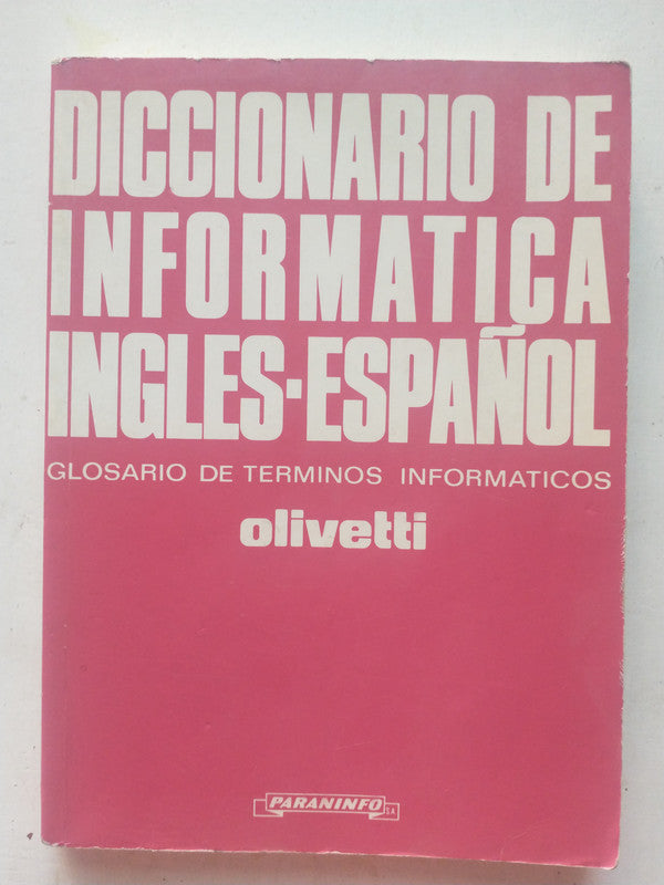 Diccionario de informatica Ingles-Español