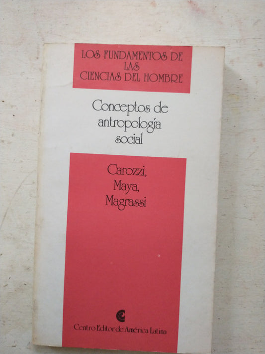 Conceptos de antropologia social - Vol. 19